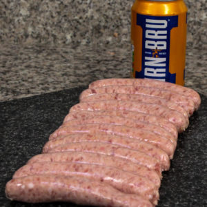 pork and irnbru sausage