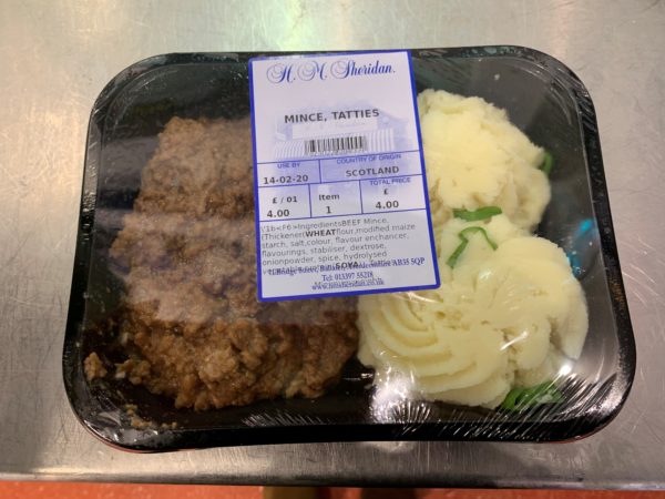 mince and tatties ready meal